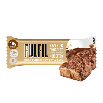 Barre Protéinée Saveur Chocolat & Noisettes