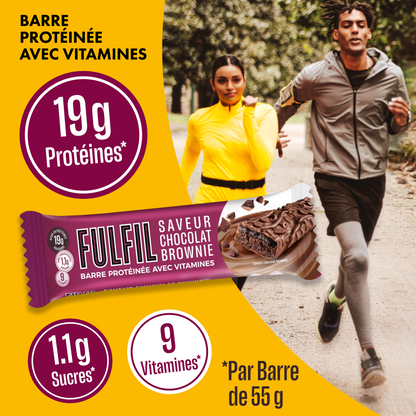 Barre Protéinée Saveur Chocolat Brownie