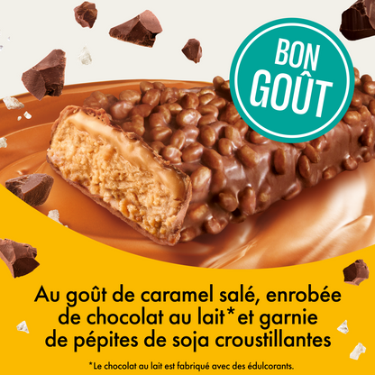 Barre Protéinée Saveur Chocolat & Caramel Salé