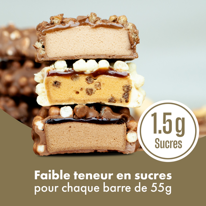 Barre Protéinée Saveur Chocolat & Noisettes