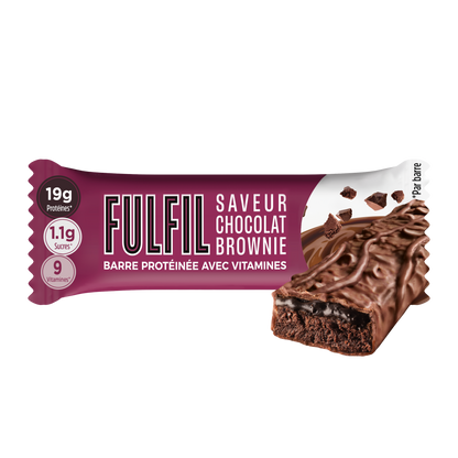 Barre Protéinée Saveur Chocolat Brownie